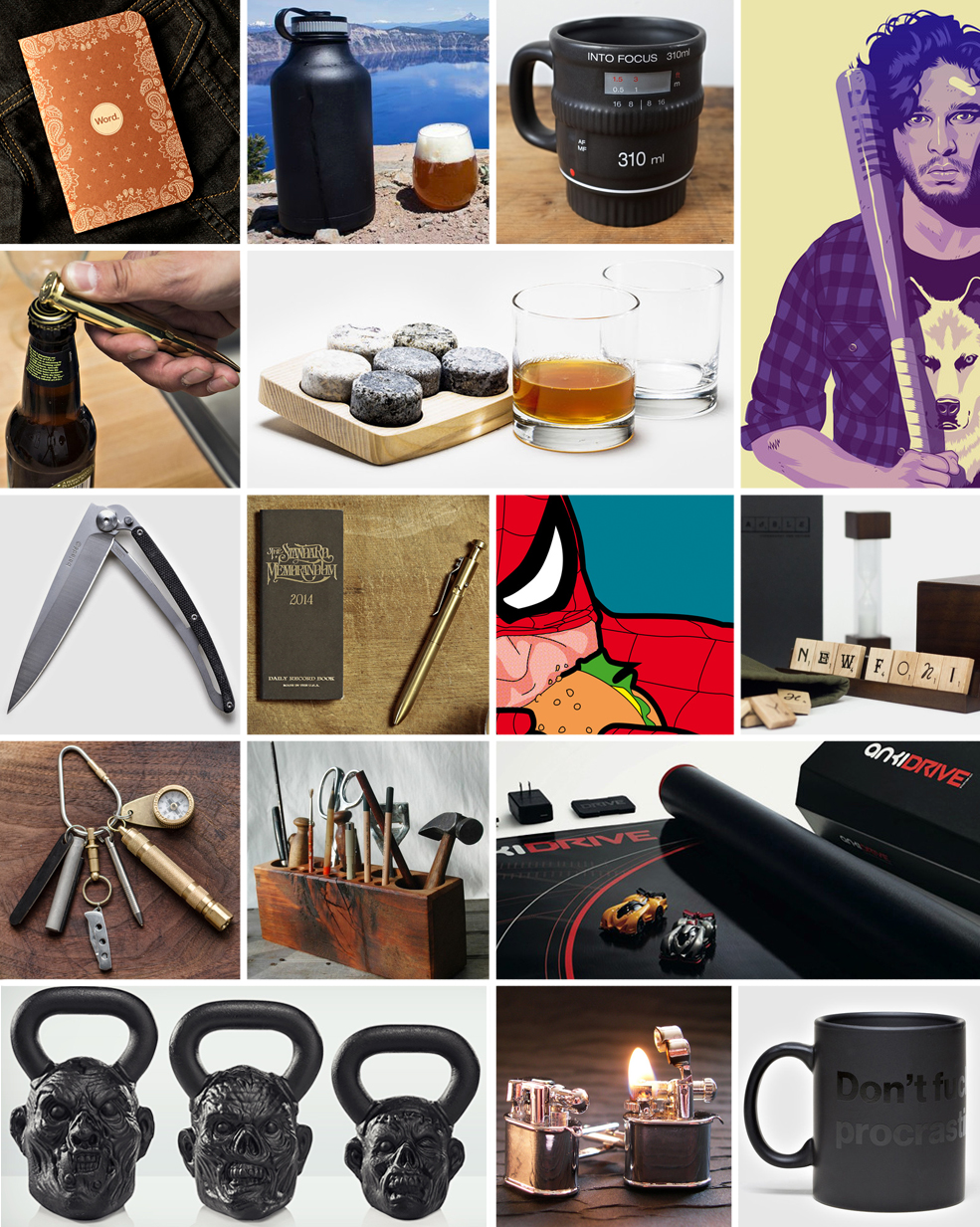 Manly Gifts / 50 Manly Man Gifts for the Hero In Your Life Perhaps