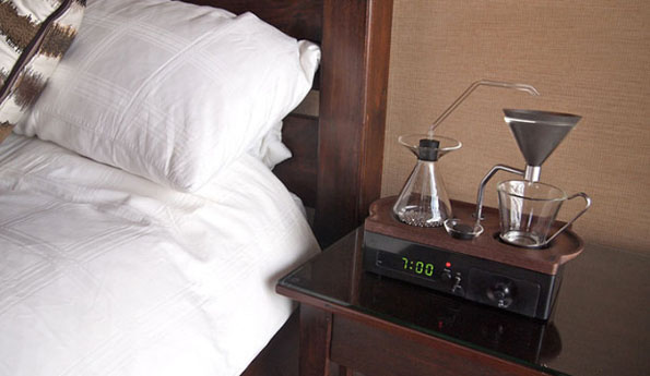 touch of modern coffee alarm clock