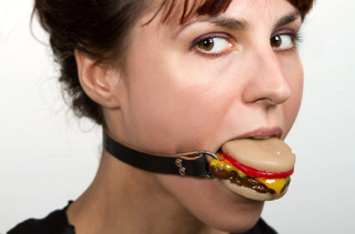 So The Cheeseburger Ball Gag Is A Thing That Exists