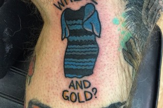 Someone Already Got #TheDress Tattooed & More Incredible Links