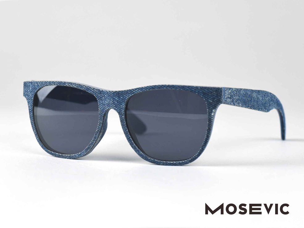 Stylish Sunglasses Handcrafted From Denim Jeans