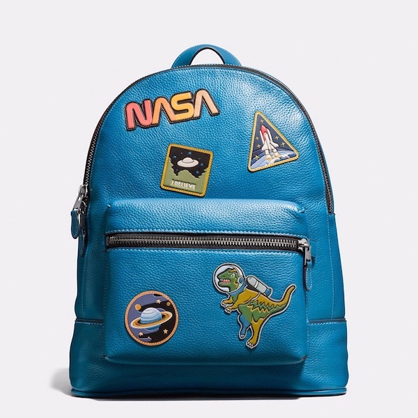 coach nasa saddle bag