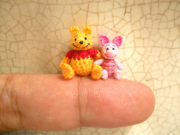 Meet The Tiniest Cutest Crocheted Animal Figures