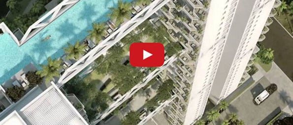 Skyscraper Has A Pool Bridge On The 38th Story