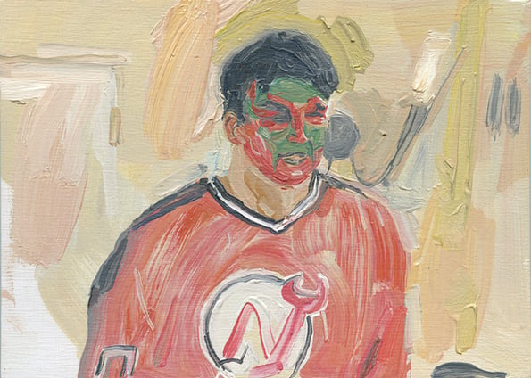 player painting