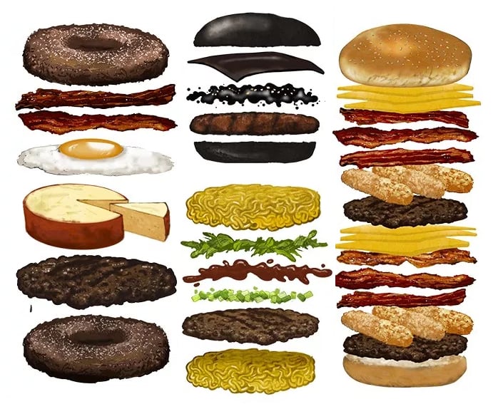 Check Out The Craziest Burgers From Around The World