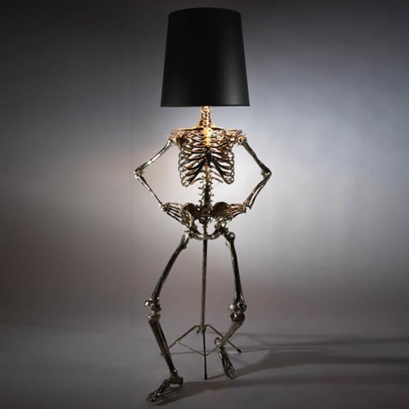 Posable Life Size Skeleton Lamps