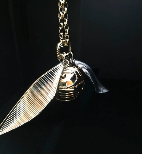 Golden Snitch Engagement Ring Harry Potter Lovers