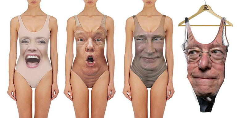 Kinda Creepy Political Swimsuits & More Incredible Links