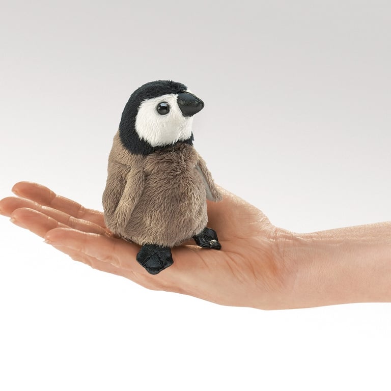 penguin finger puppet