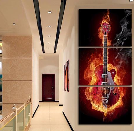 Multi panel wall art