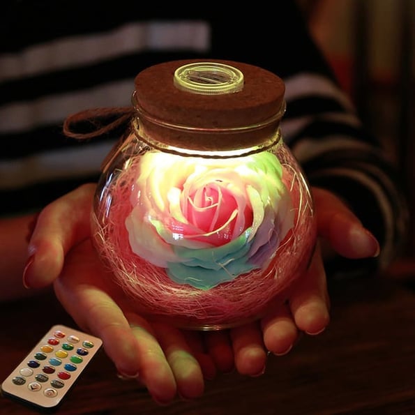 Romantic Illumination - Rose Light Bottle