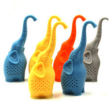 Silicone Elephant loose-leaf Tea Strainer & Tea Infuser