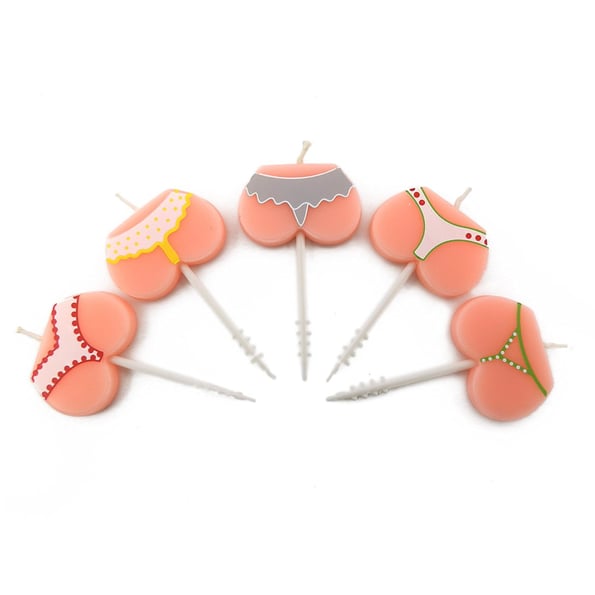 Bikini Themed Birthday Cake Candles