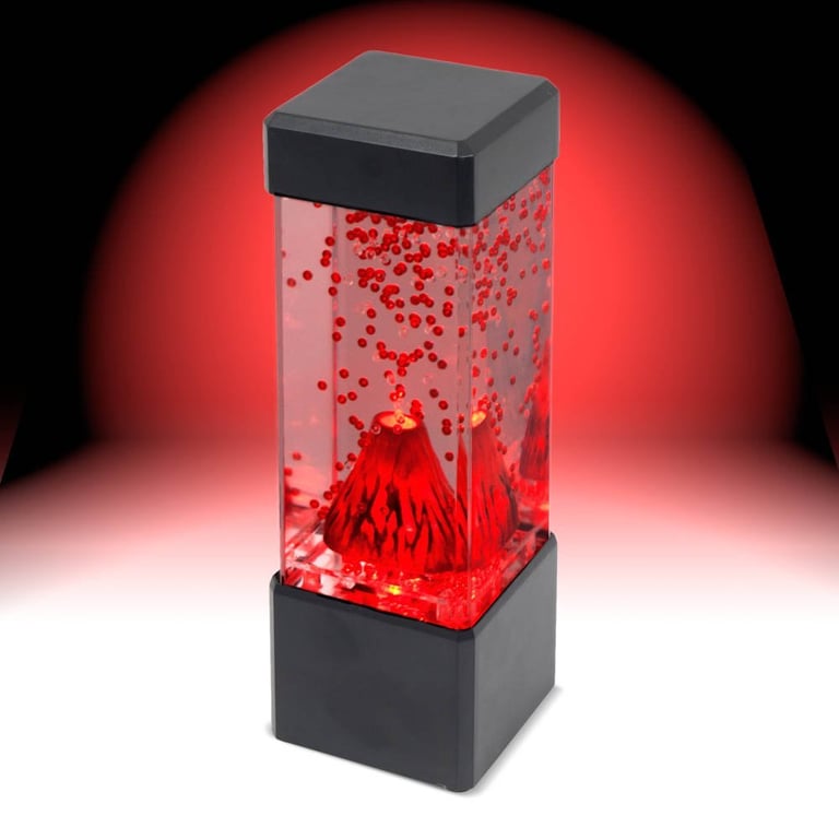 Relax Your Mood with Desktop Volcano Led Lamp