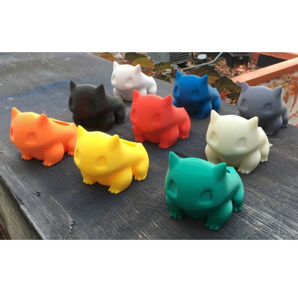 3D Printed Bulbasaur Planter