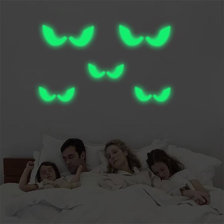 Halloween decoration glow in the dark stickers