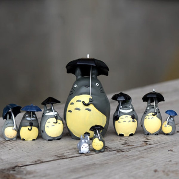 totoro figure set of 9