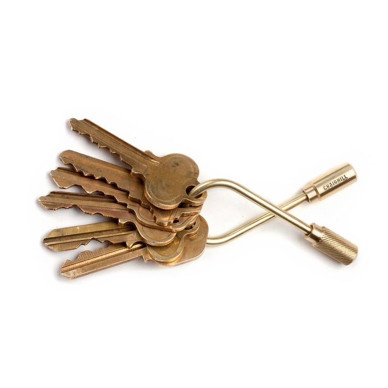 Helix Shaped Keyring