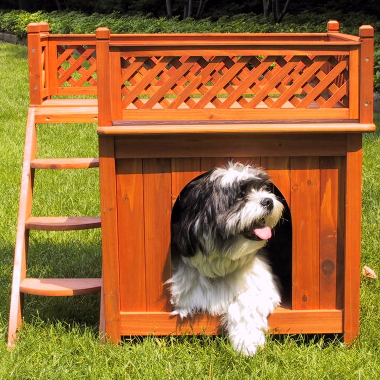 small wooden pet home