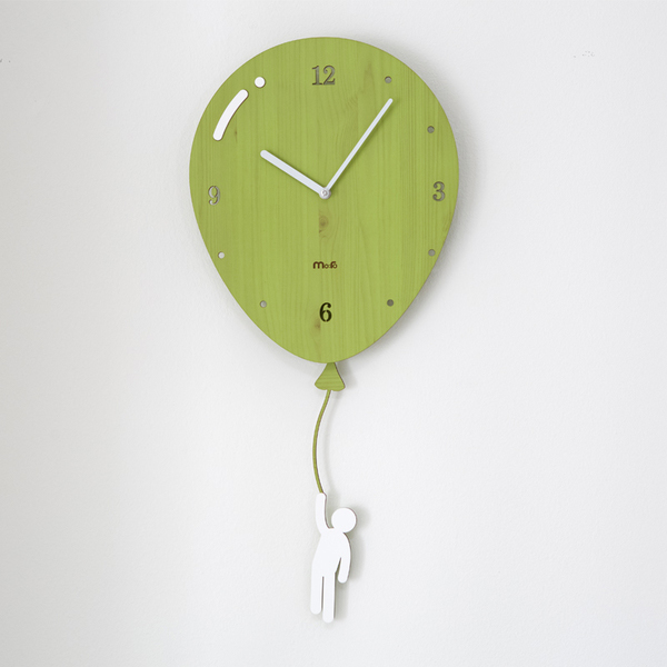 Floating Balloon Wall Clock