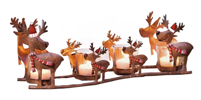 Reindeer candle holder