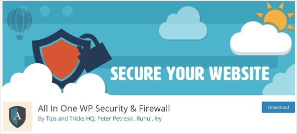 secure your website