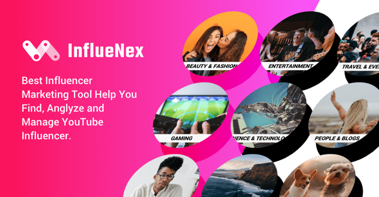 InfueNex: An Influencer Marketing tool that allows you to find the right influencers for your Influencer Marketing Campaign
