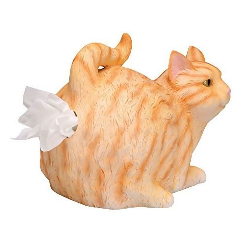 WHAT ON EARTH Cat-Butt Tissue Holder