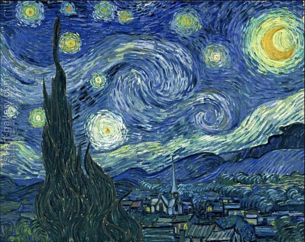 Starry Night painitng