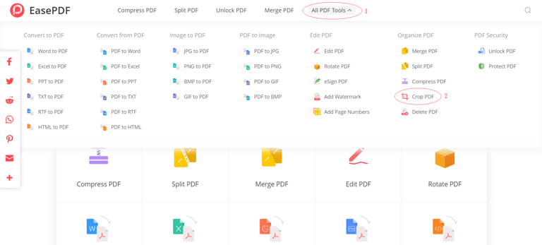 The Best Online Way to Crop PDF Freely