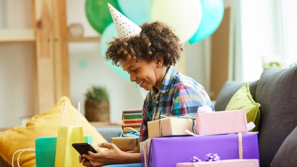 Select birthday gifts that represent your bond
