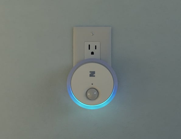 bedrooms at night lights