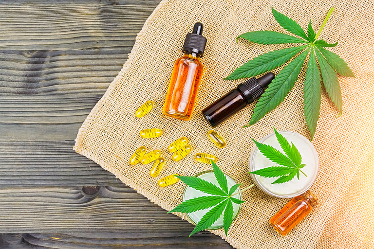 CBD oil Cannabidiol Full spectrum CBD and THC cannabis oils, hemp lotion and cbd capsules