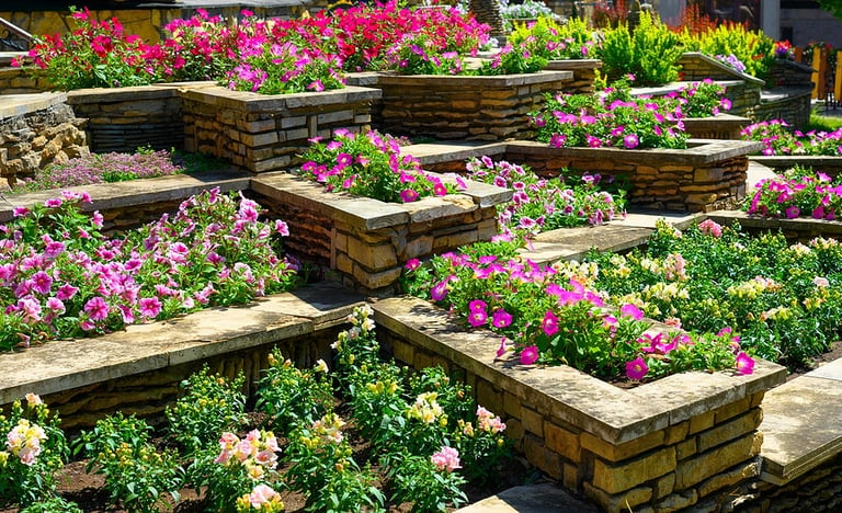 bigstock landscape design of nice home