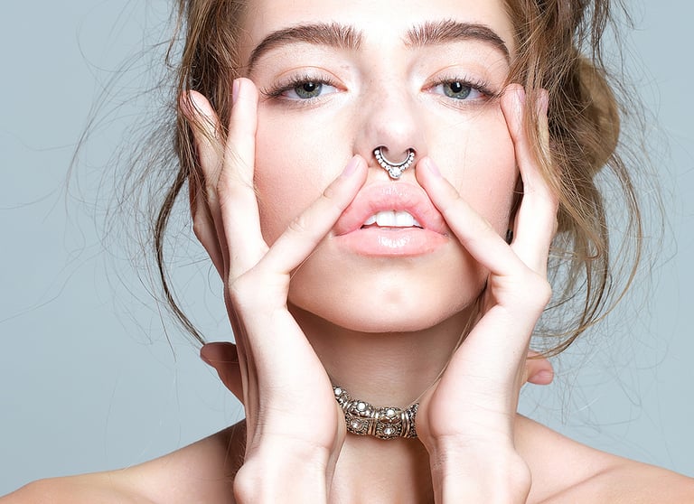 septum piercing