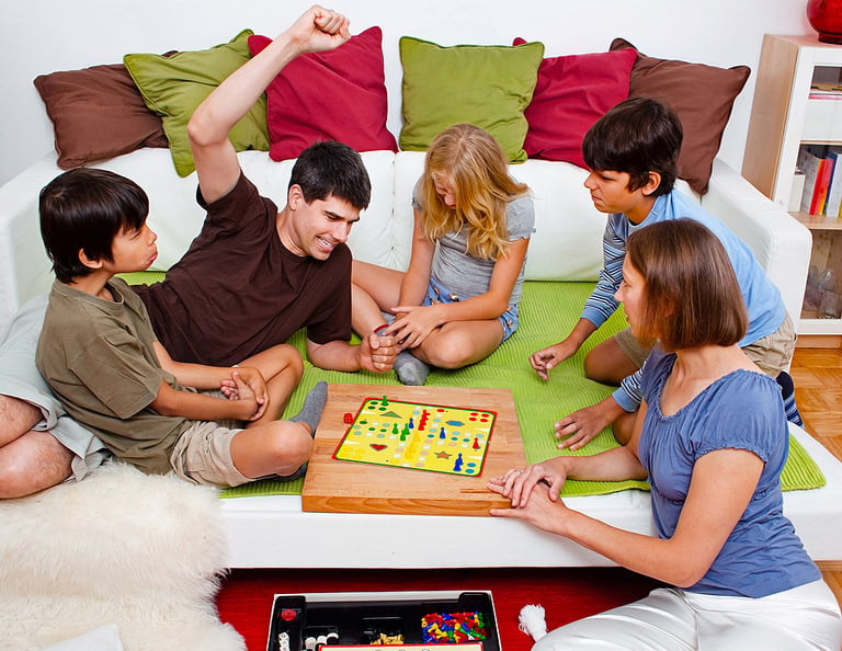 7 Great Indoor Games to Keep the Whole Family entertained this Winter
