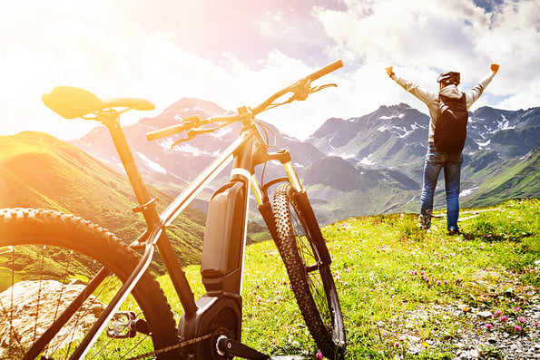 E Bike Cycle In Austria. Rental Ebike In Nature