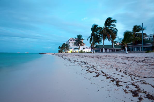 Main beach at San Andres Island, Colombia, South America