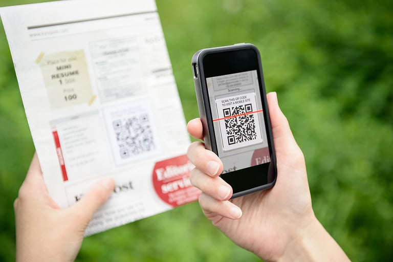 Personal Data Protection With QR Codes