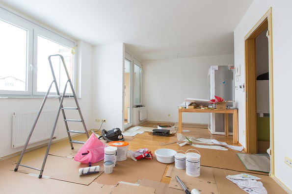 Home renovation in room full of painting tools
** Note: Soft Focus at 100%, best at smaller sizes