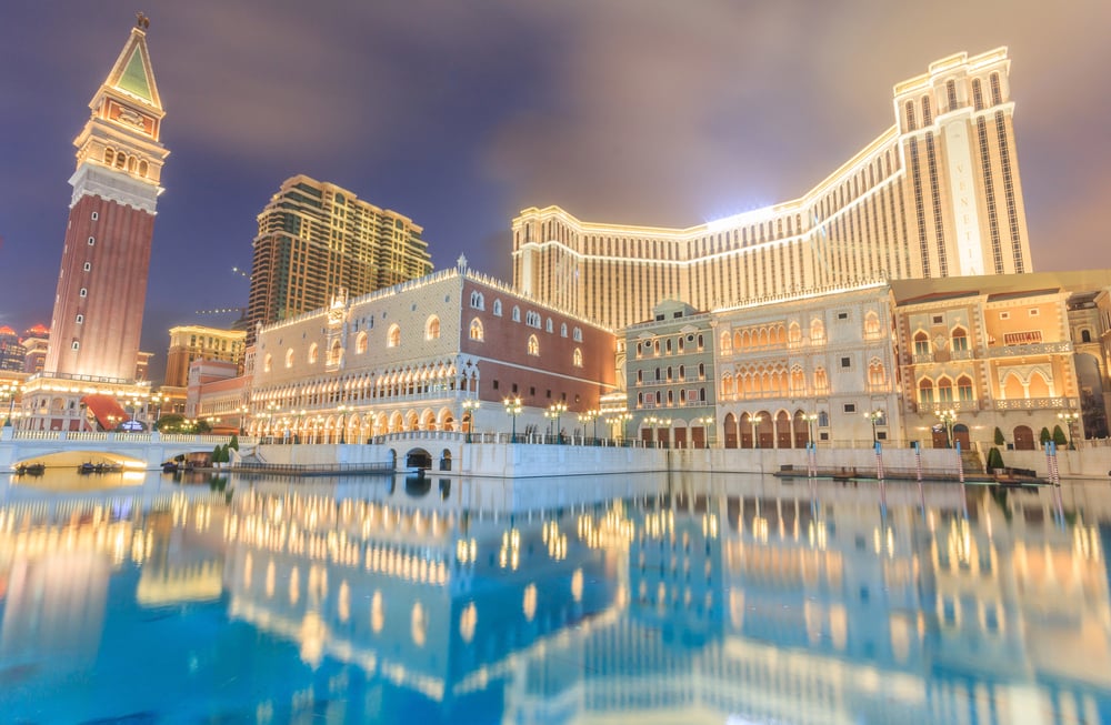 The Venetian Macao casino resort in Macau