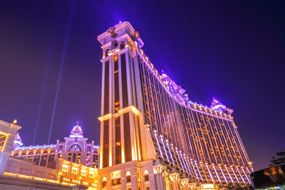 Galaxy Macau casino resort in Macau, China