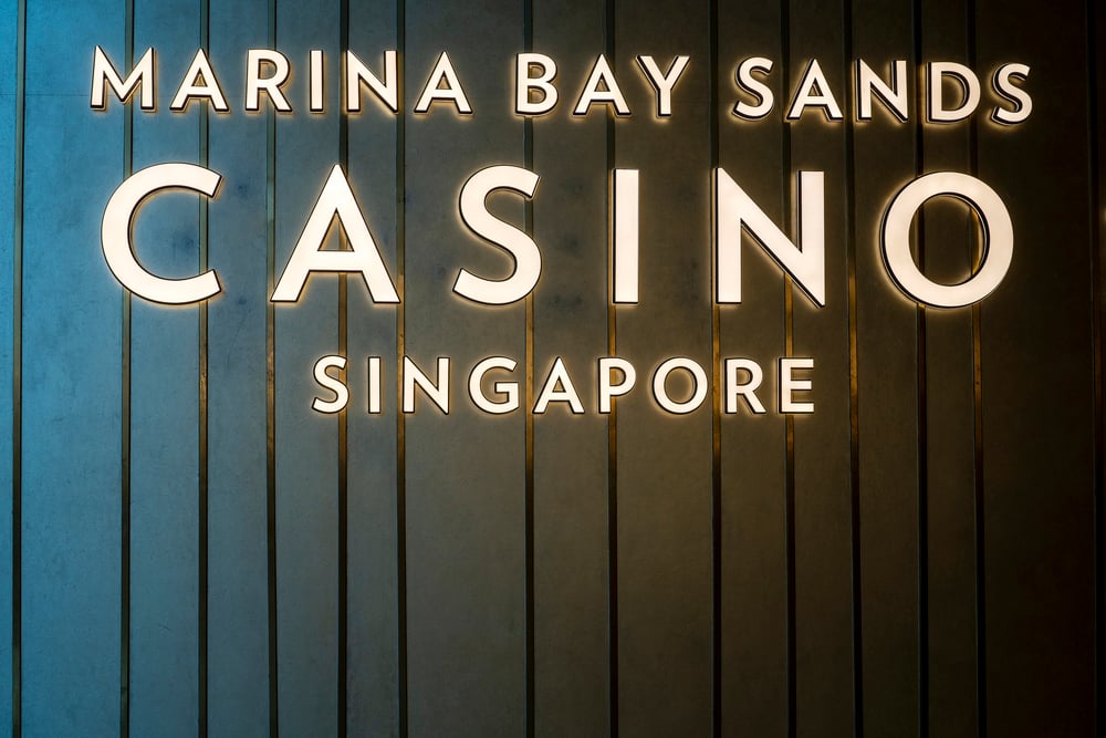 Marina Bay Sands casino resort in Singapore