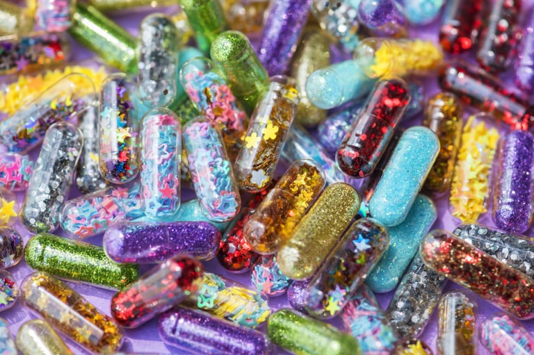 Glitter Pills, Gold Pills, and the Weird Viral Obsession With Glitter Poop