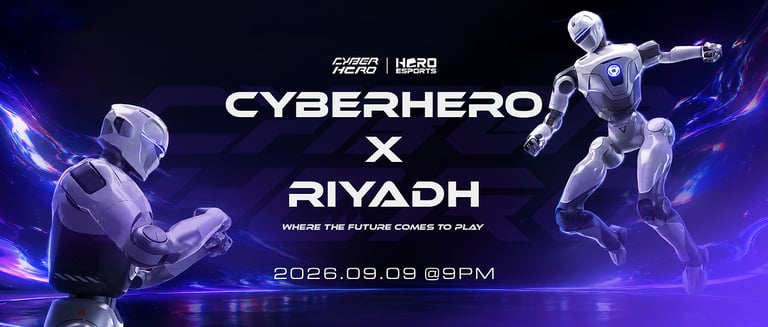 Humanoid Robots to Fight in Kickboxing Showdown at CyberHero’s Riyadh Debut
