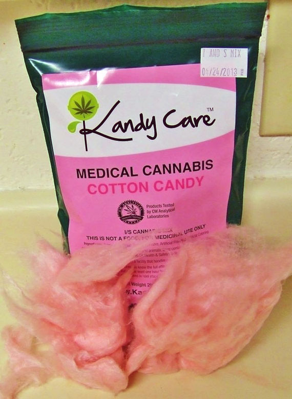 Stoner Snacks: Cannabis Cotton Candy