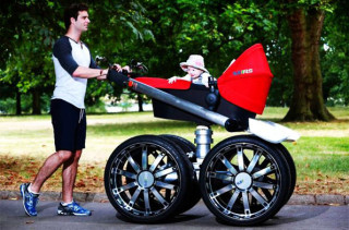 The Manliest Baby Stroller