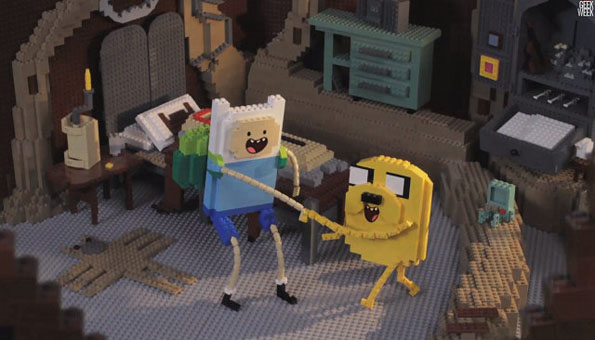 Adventure Time In Lego