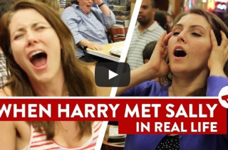 20 Women Fake Orgasm a la When Harry Met Sally